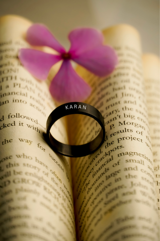 Personalized Name Ring