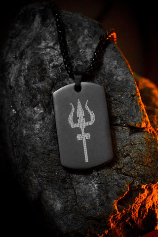 Gift for Him a Mahadev Trishul Pendant