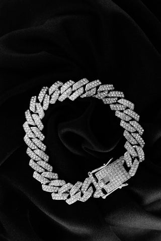 Gift for Him a Iced Out Cuban Link Chain for Men