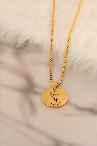 Baby Feet Necklace