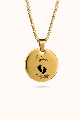 Baby Feet Necklace