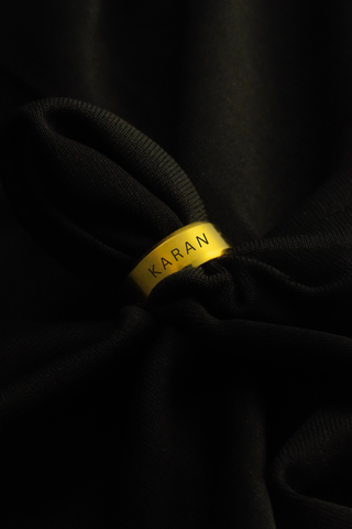 Personalized Name Ring