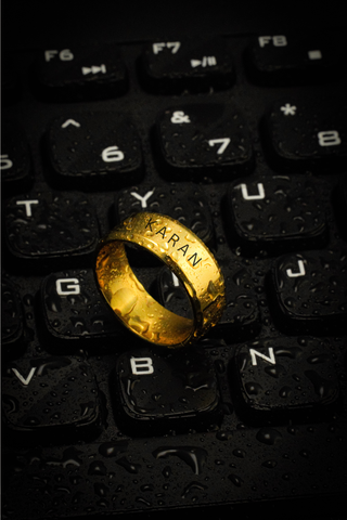 Personalized Name Ring