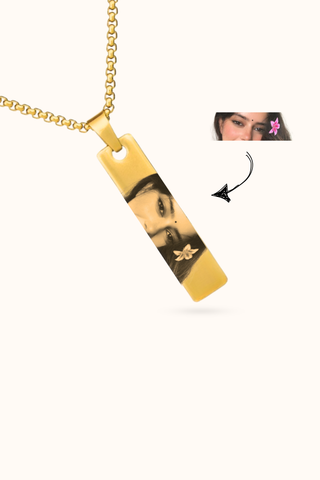 photo necklace