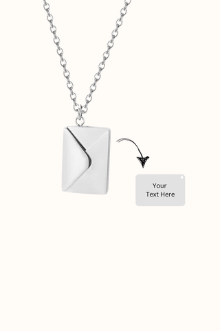 Personalized Gifts for her a Envelop Necklace