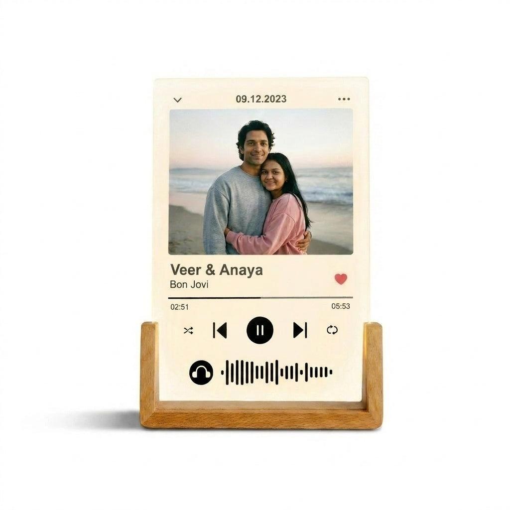 Custom Spotify Song Photo LED Lamp