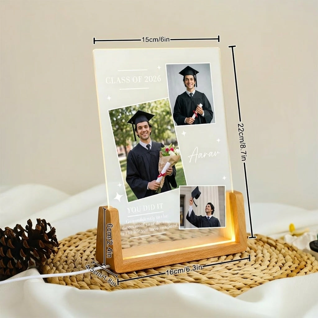 Graduation Photo LED Lamp