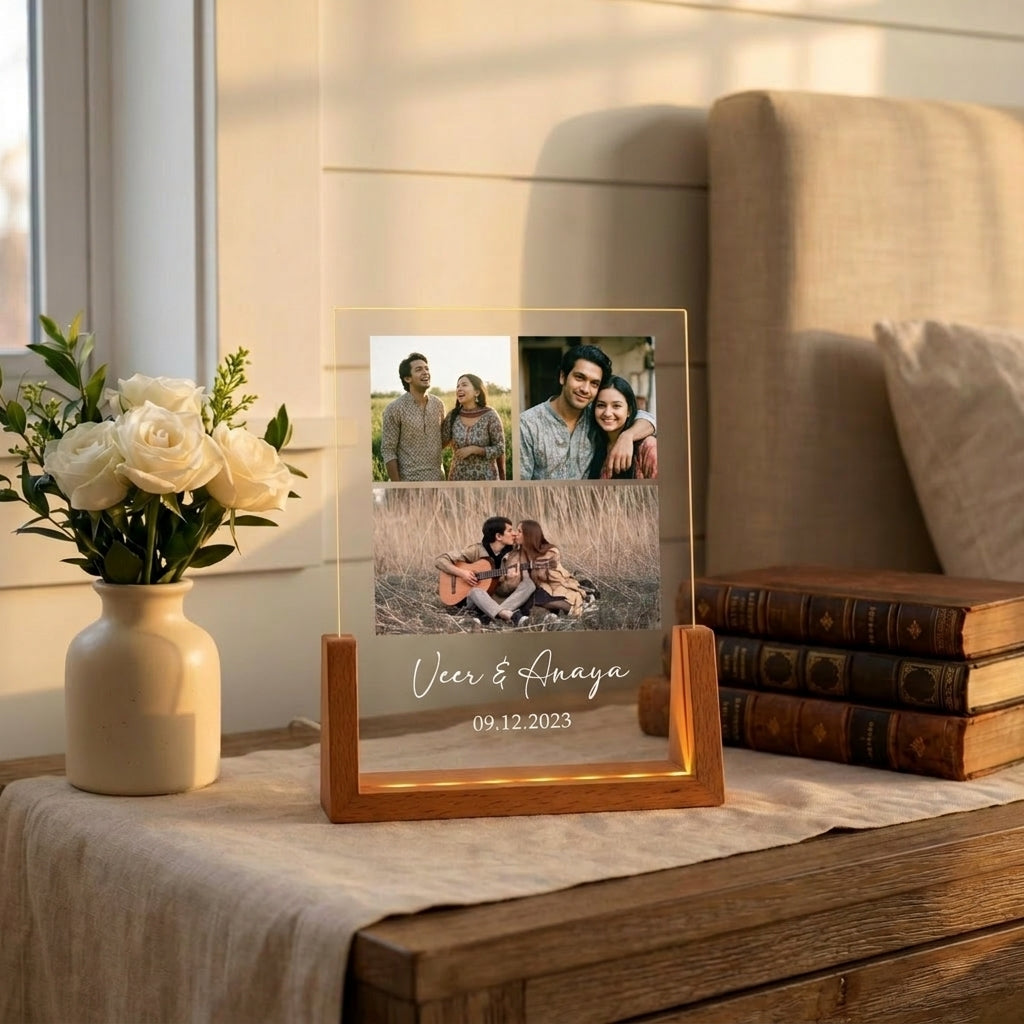 Personalized Photo Collage LED Lamp