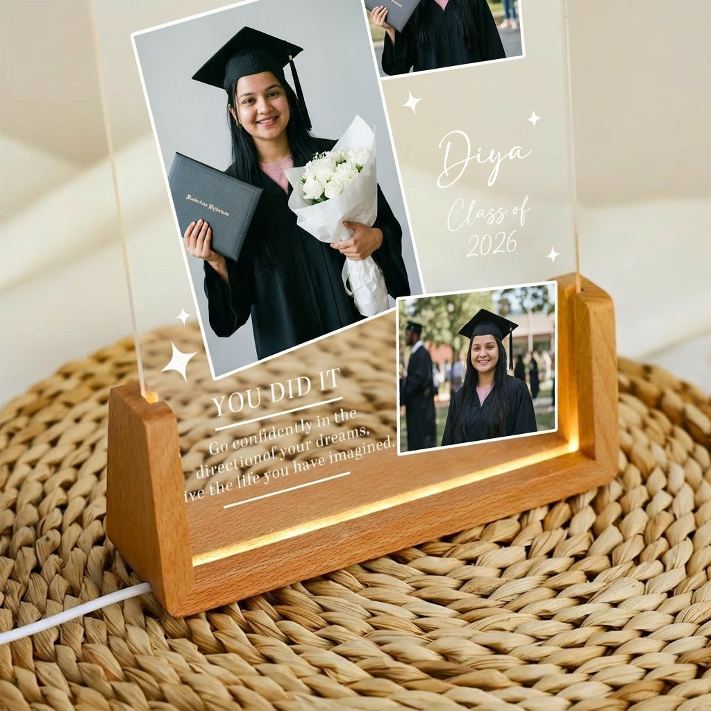 Graduation Photo LED Lamp