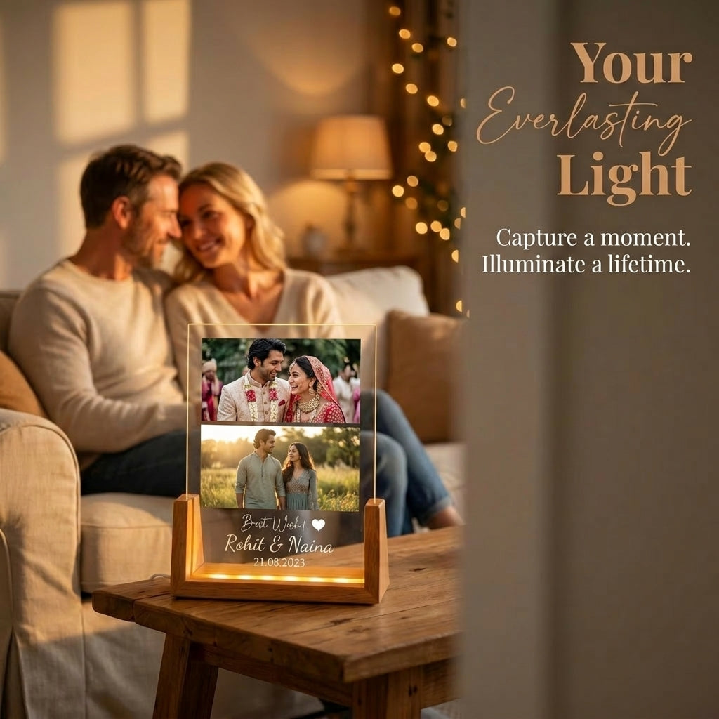 Personalized Photo Collage LED Lamp