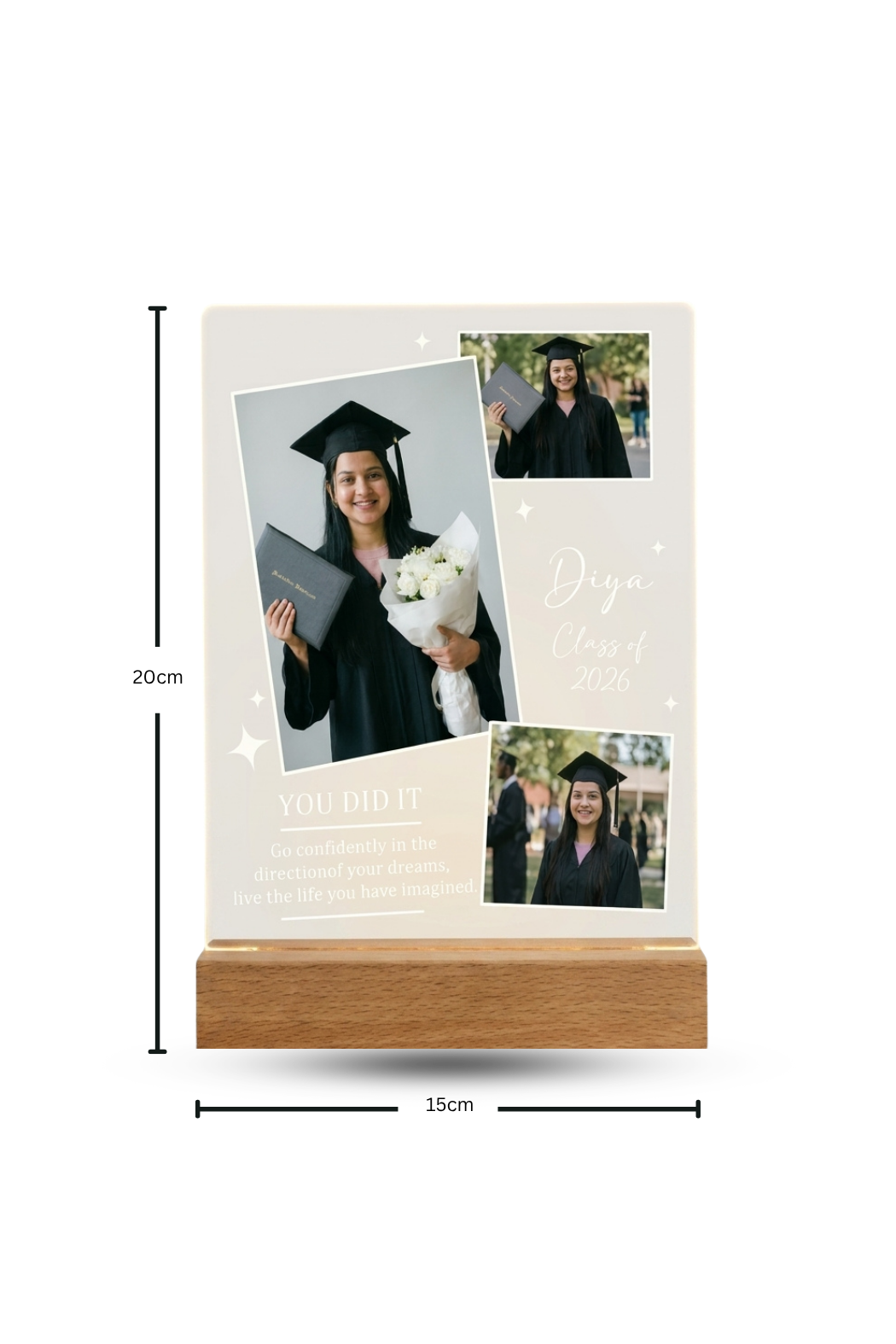Graduation Photo LED Lamp