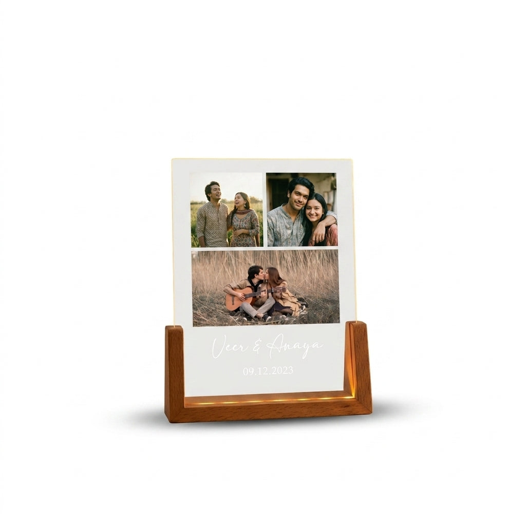 Personalized Photo Collage LED Lamp