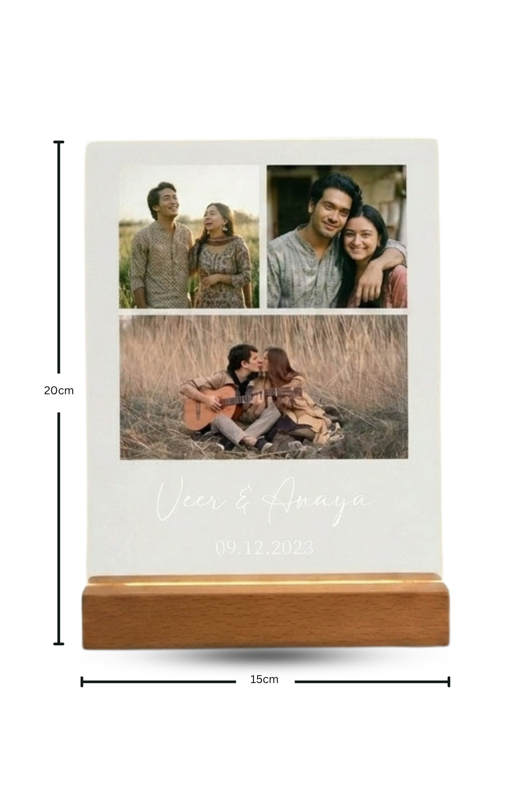 Personalized Photo Collage LED Lamp