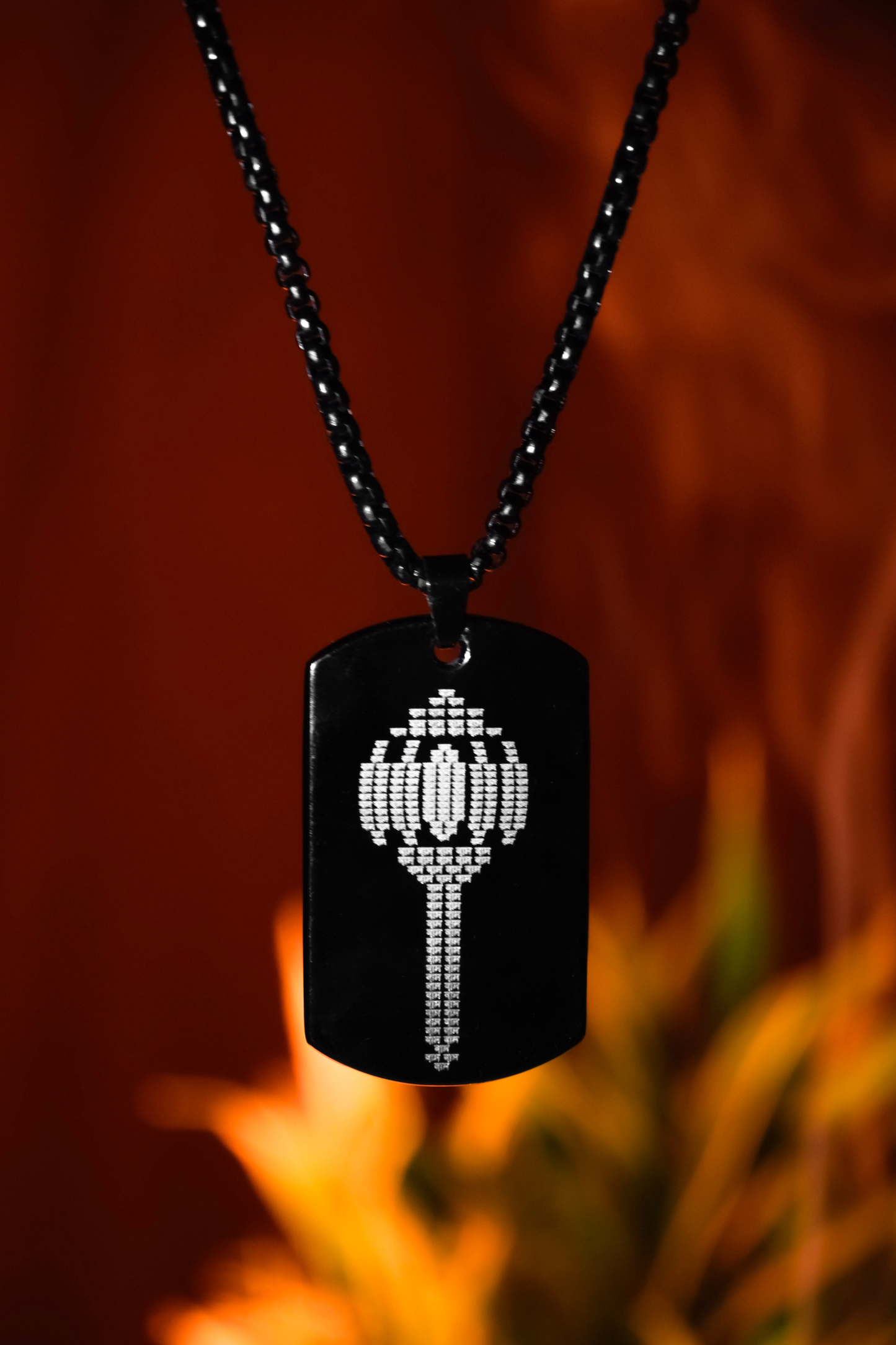 Hanuman Gada Pendant Necklace