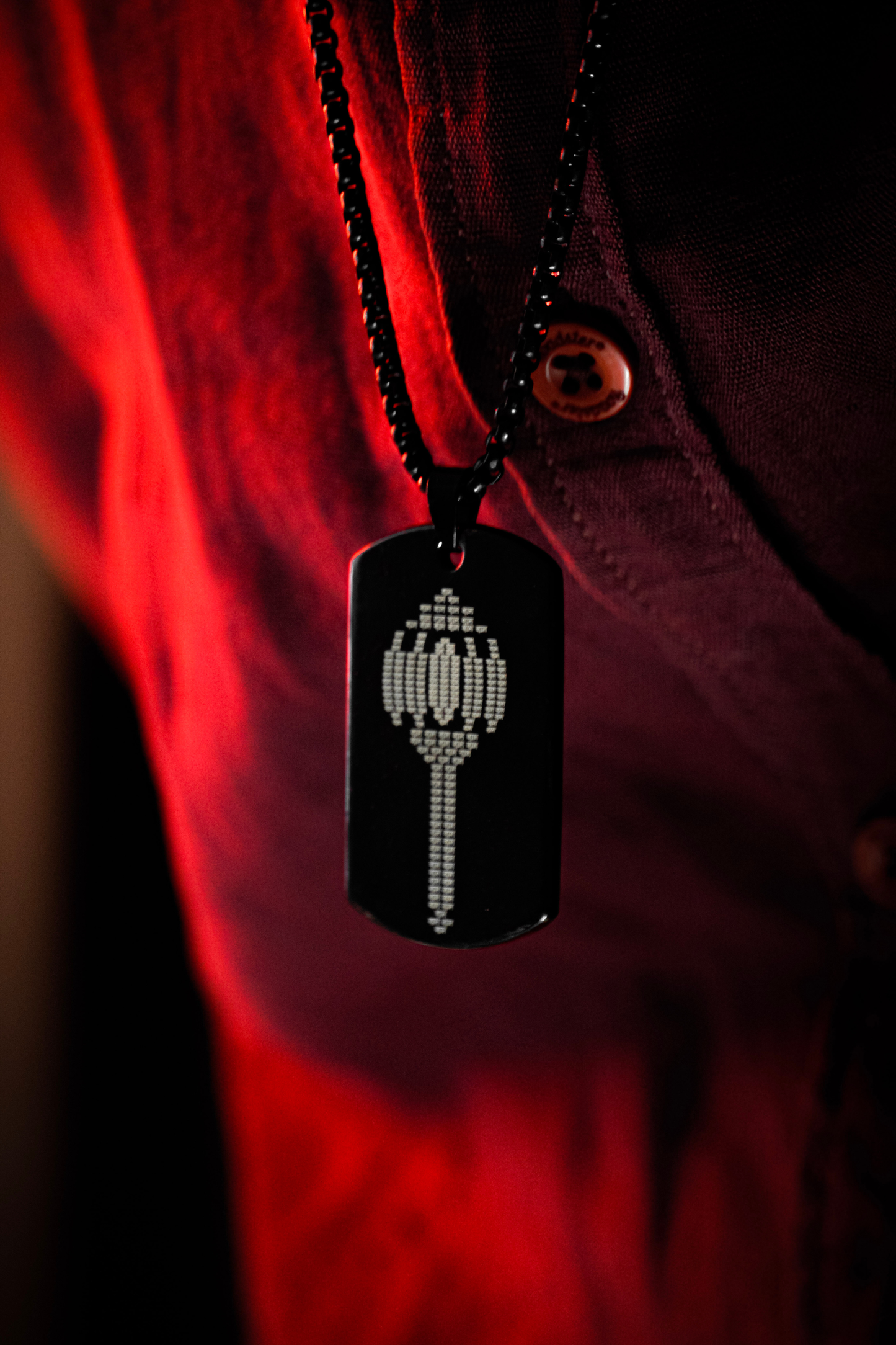 Hanuman Gada Pendant Necklace