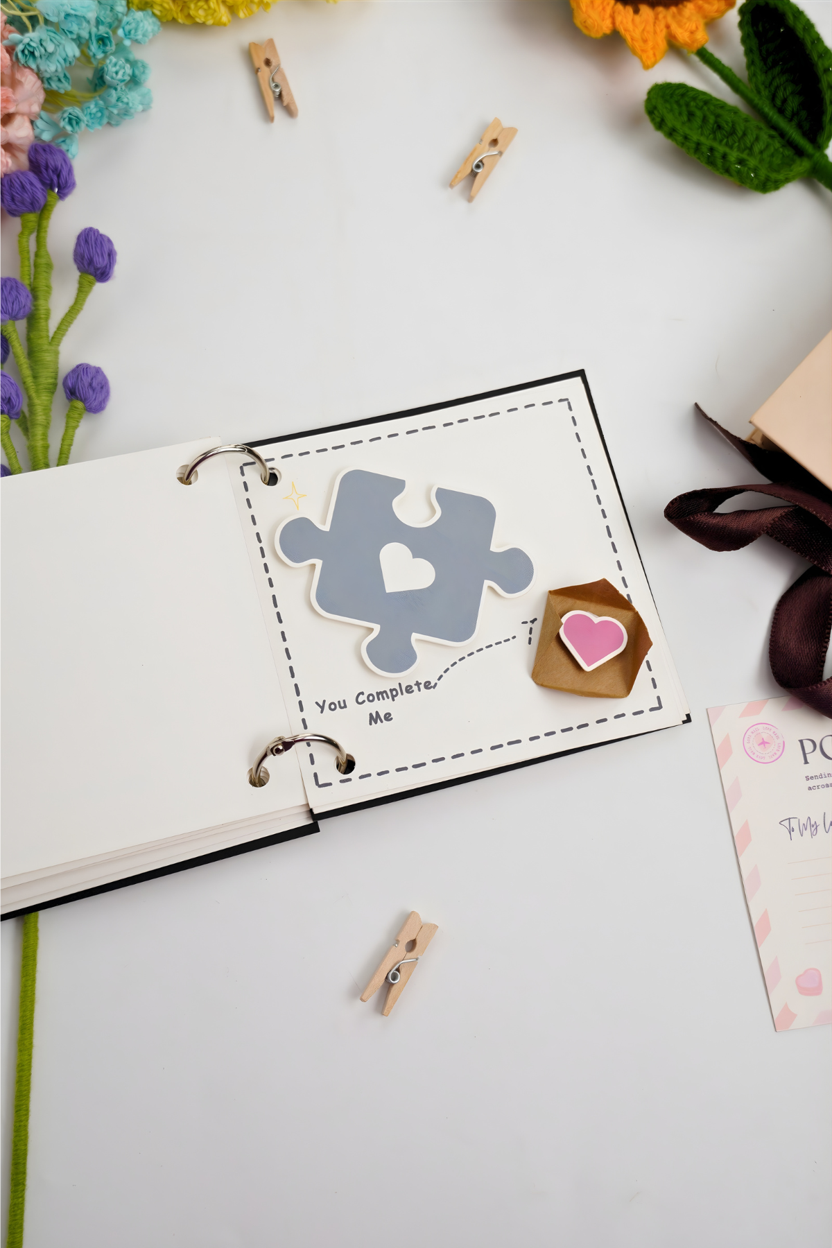 Heart Reveal Memory Book