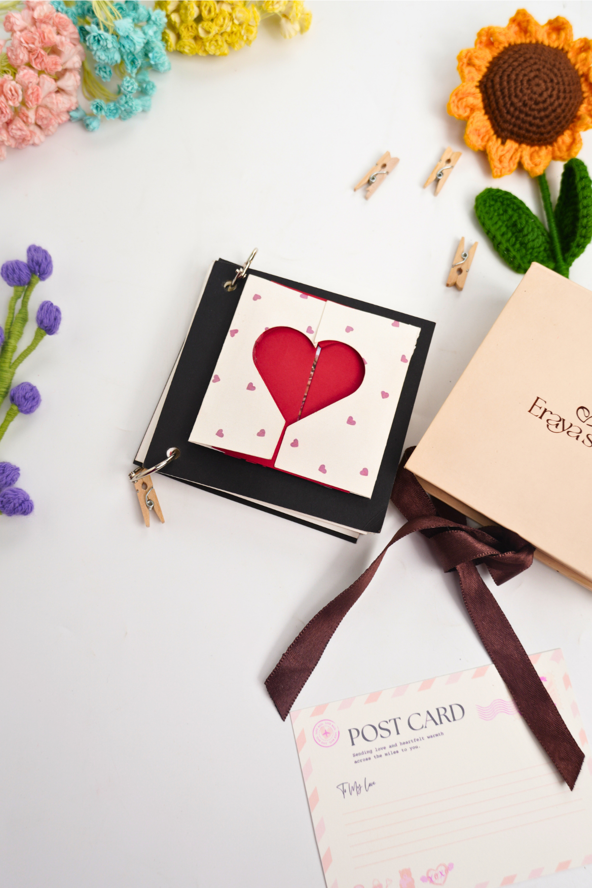 Heart Reveal Memory Book