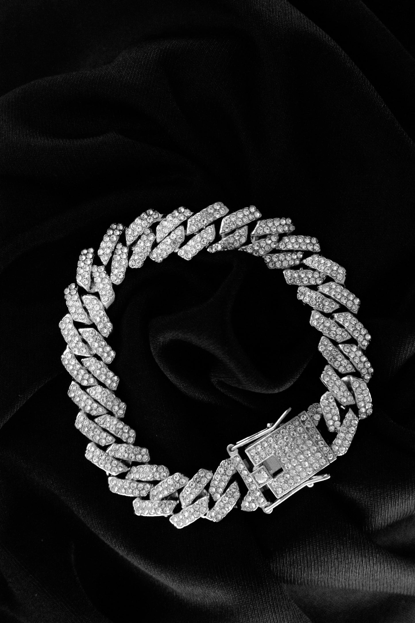 Gift for Him a Iced Out Cuban Link Chain for Men