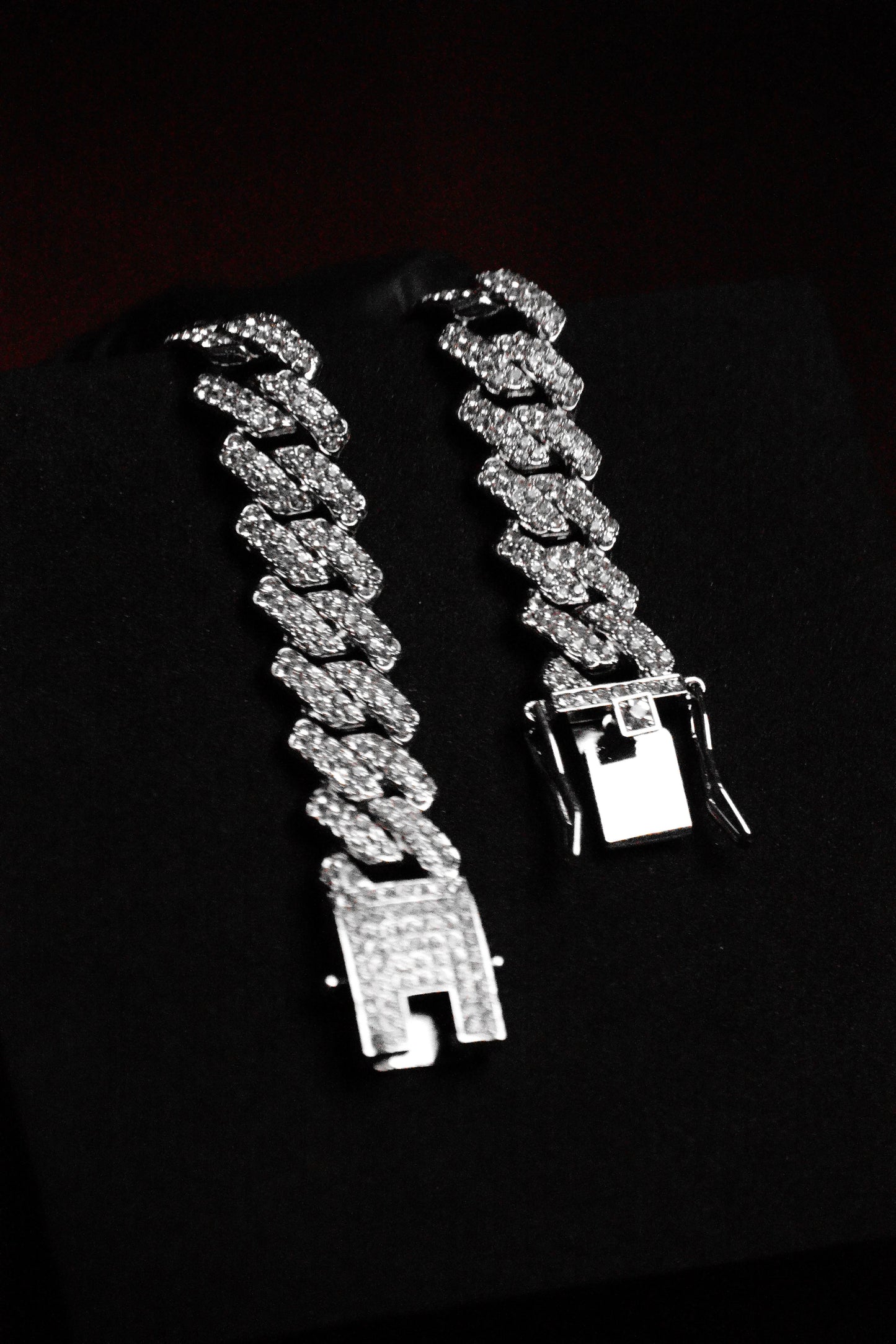 Gift for Him a Iced Out Cuban Link Chain for Men