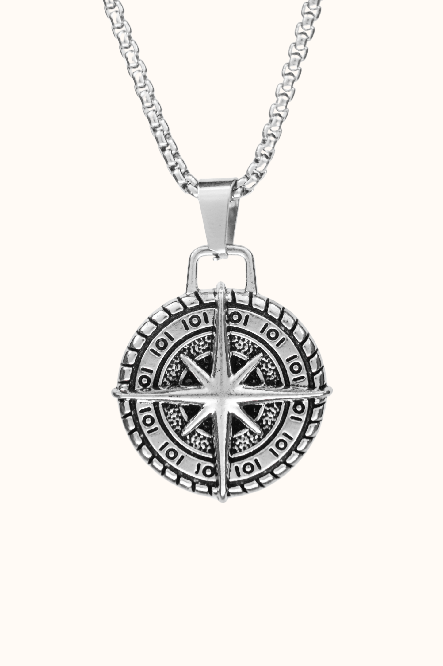 Compass Necklace for Men