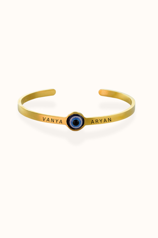 Evil Eye Couple Name Kada