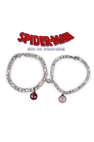 Spider-Man & Spider-Girl Heartlink Bracelets
