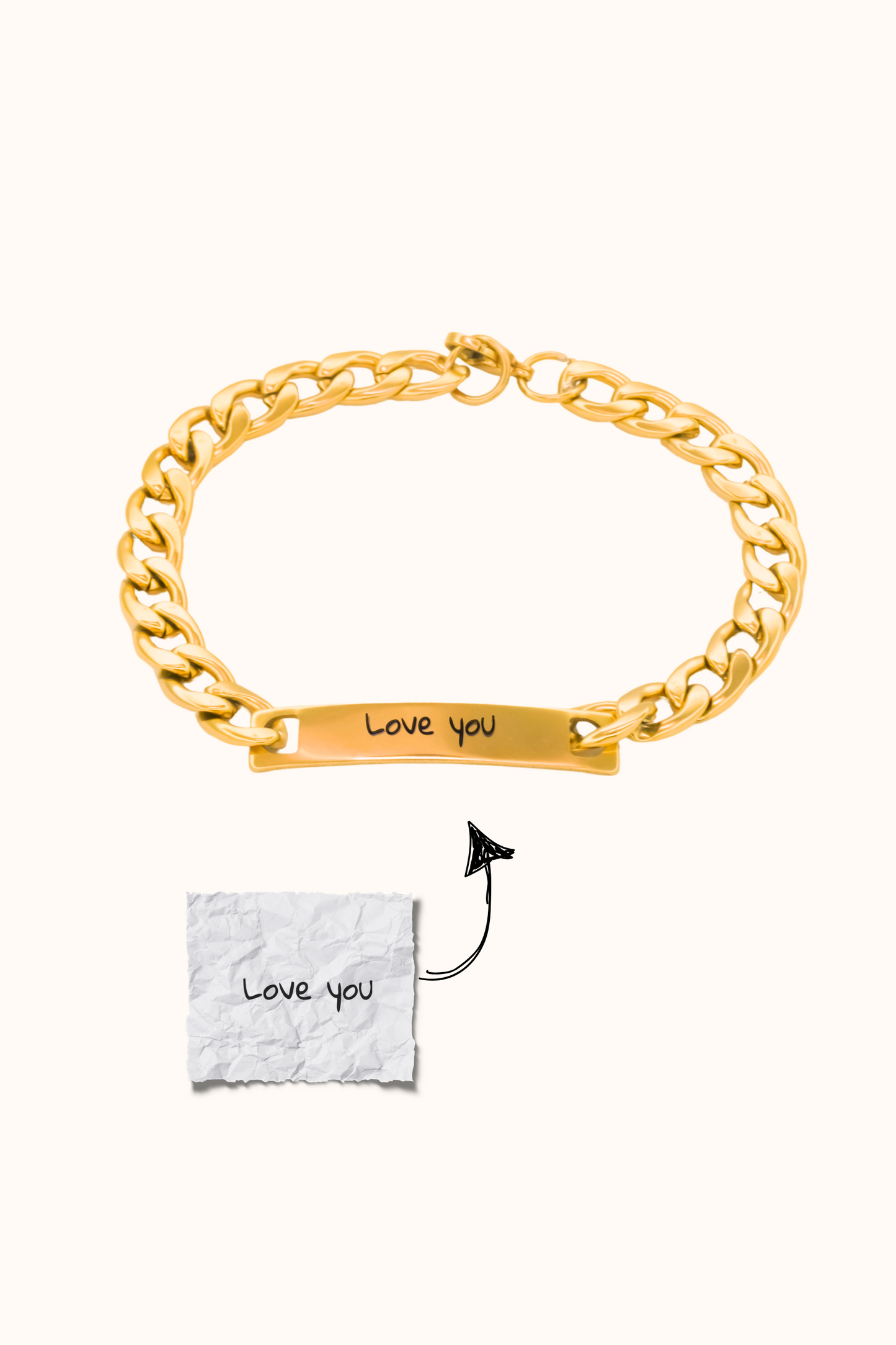 Handwritten Message Pendant