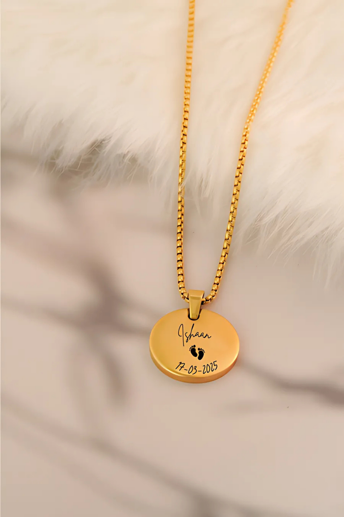 Baby Feet Necklace