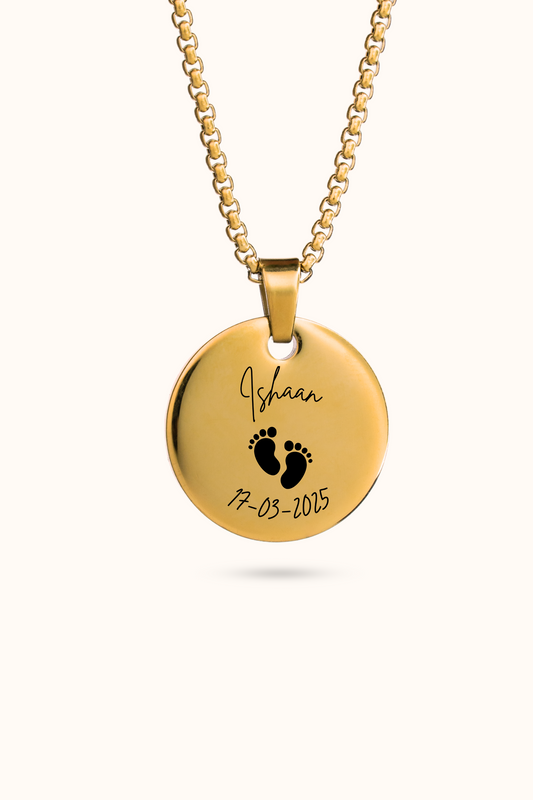 Baby Feet Necklace