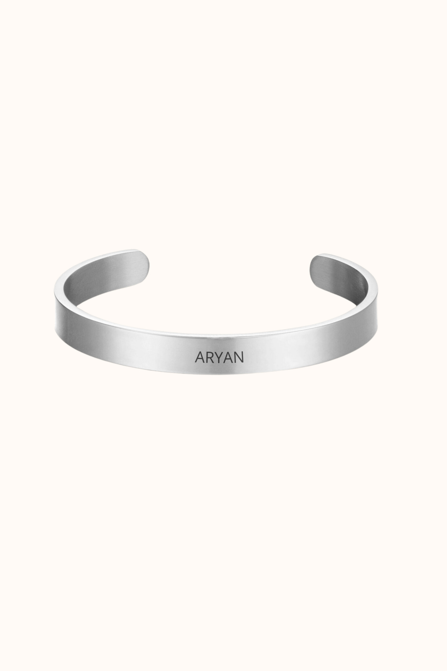 Personalized Name Engraved Cuff Bracelet