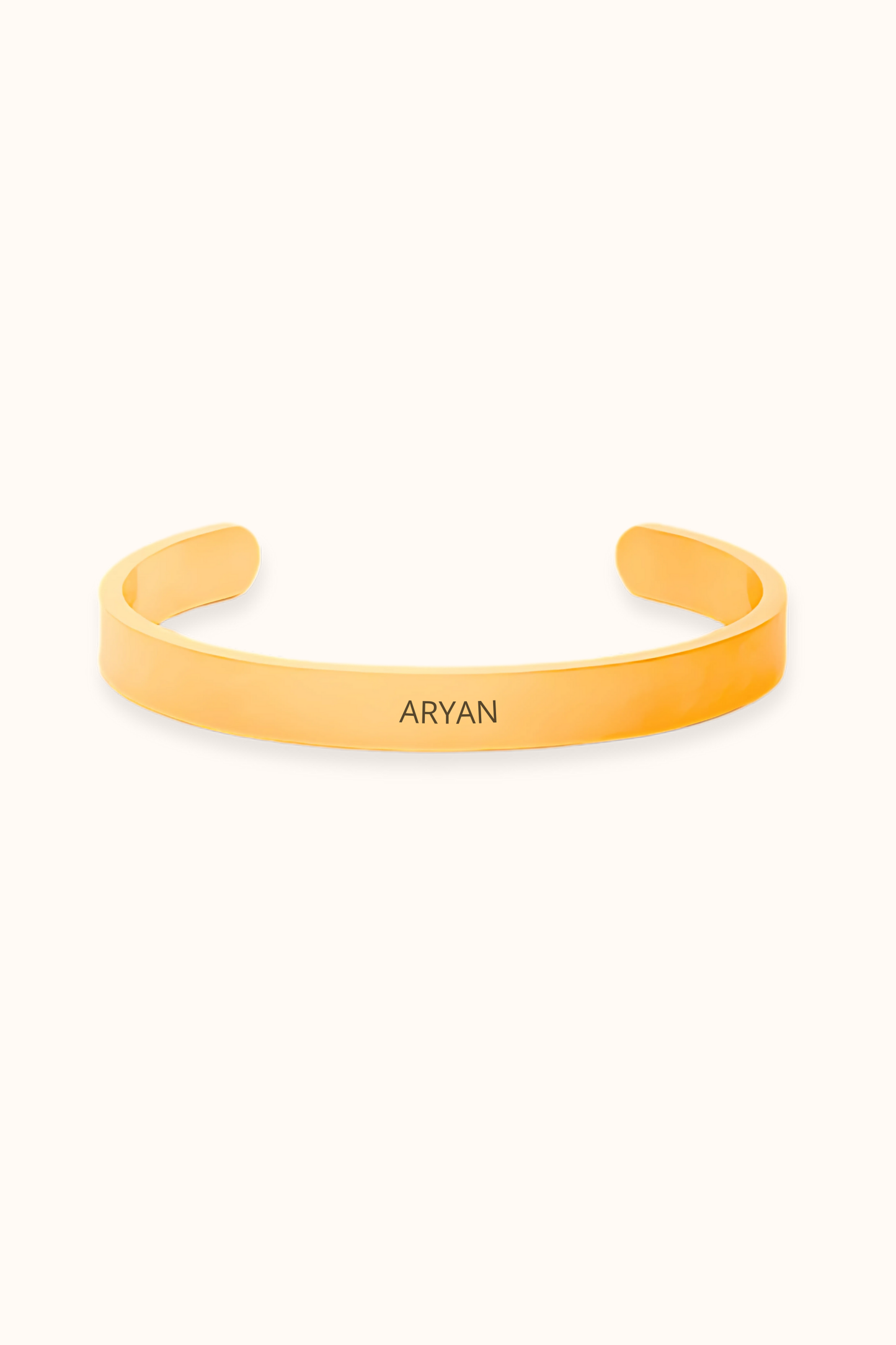 Personalized Name Engraved Cuff Bracelet
