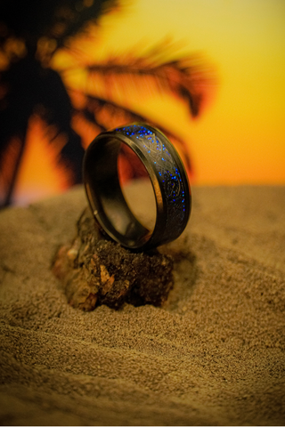 Sleek Titanium Steel Ring