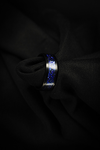 Sleek Titanium Steel Ring