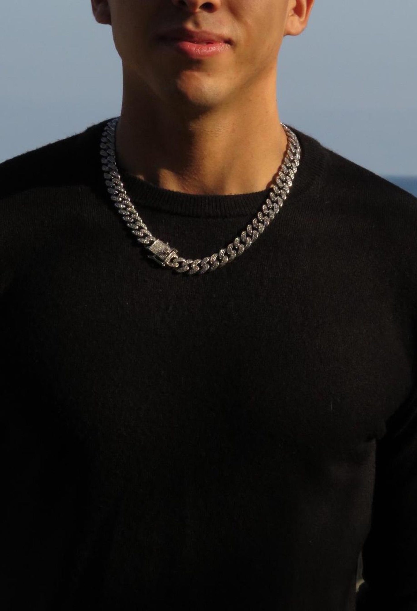 Iced Out Cuban Link Chain for Men