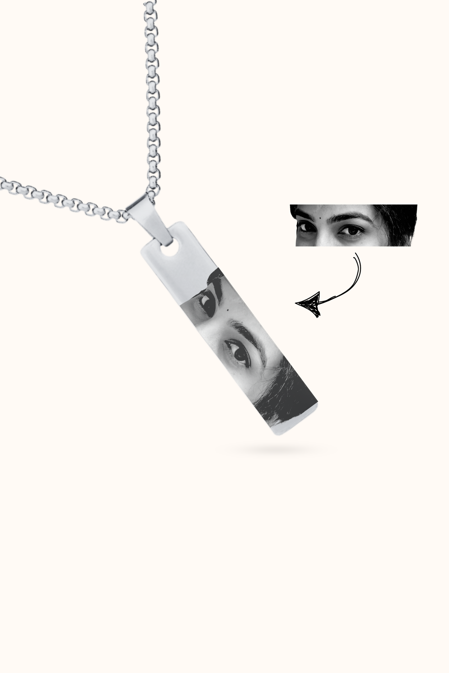 Personalized Photo Necklace