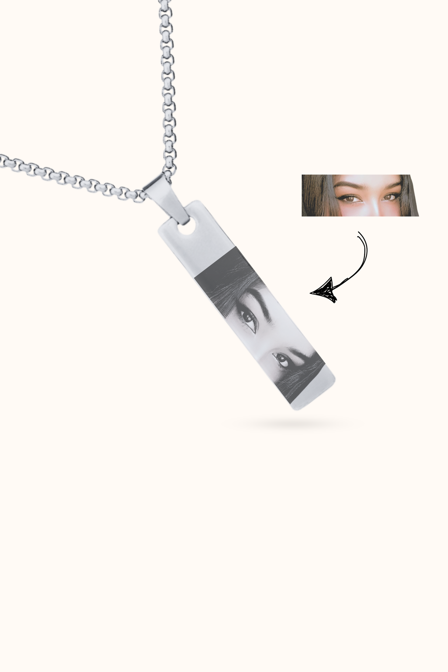 Personalized Photo Necklace