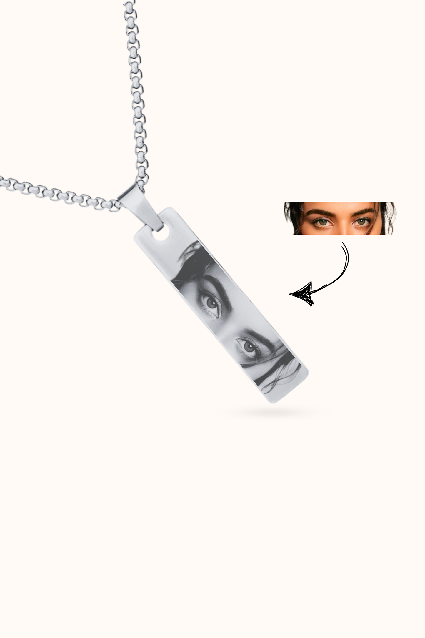 Personalized Photo Necklace