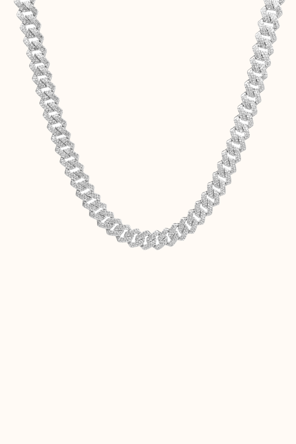 Iced Out Cuban Link Chain for Men