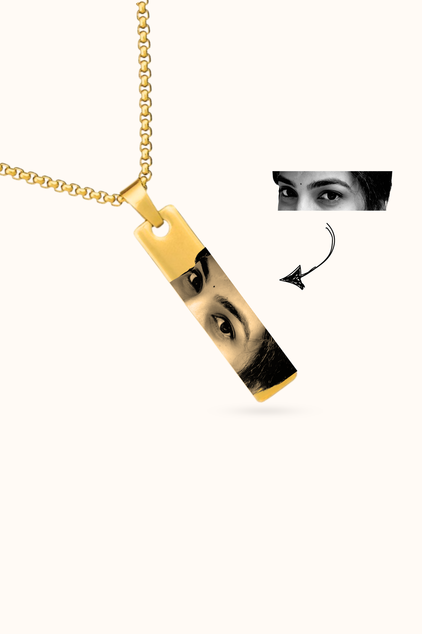 Personalized Photo Necklace