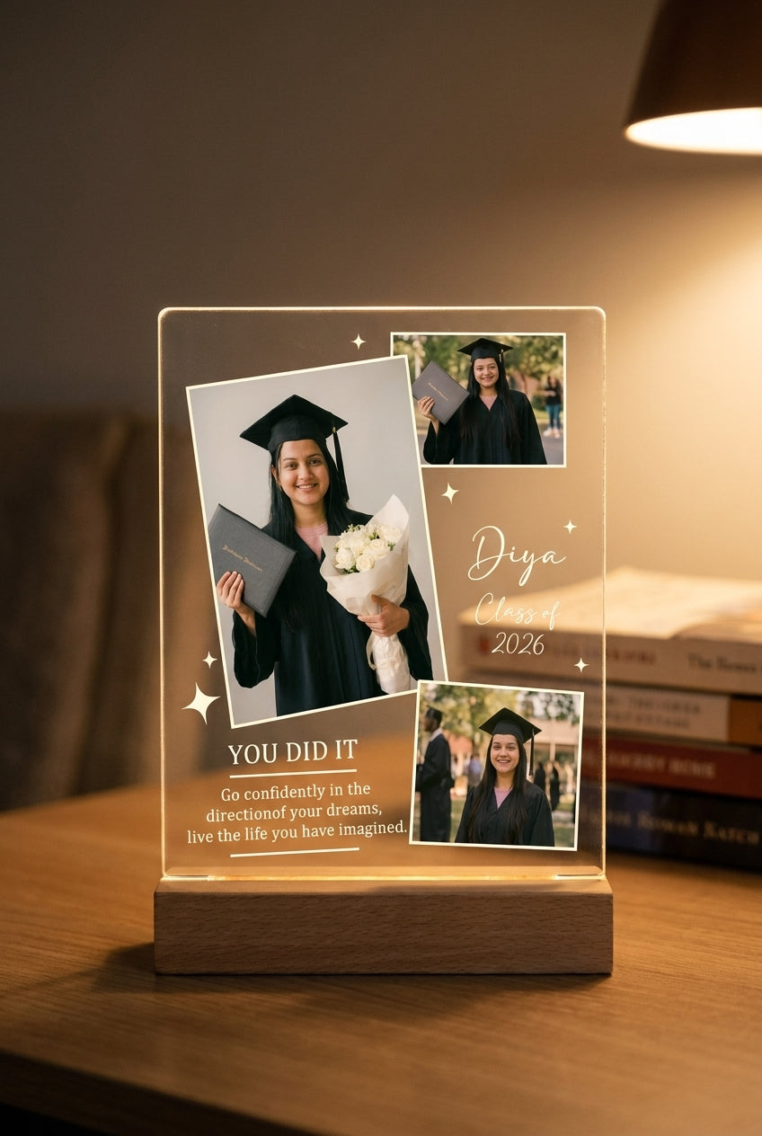 Graduation Photo LED Lamp