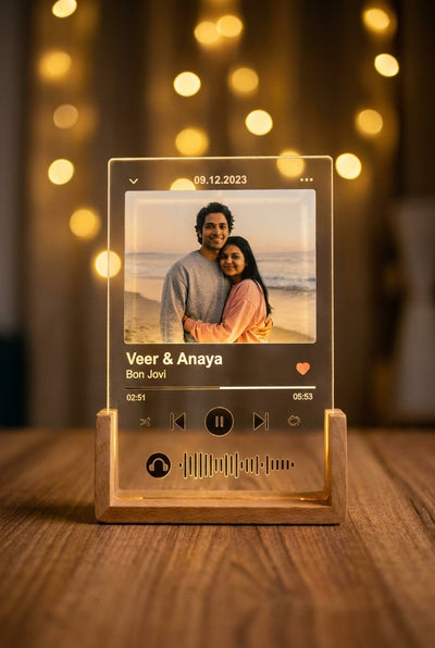 Custom Spotify Song Photo LED Lamp