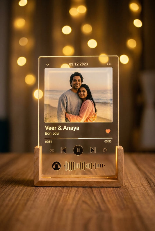 Custom Spotify Song Photo LED Lamp