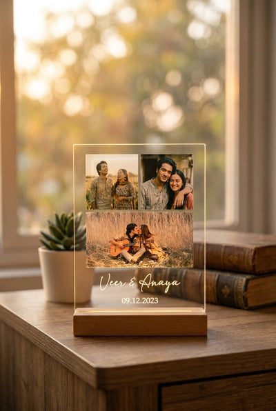 Personalized Photo Collage LED Lamp